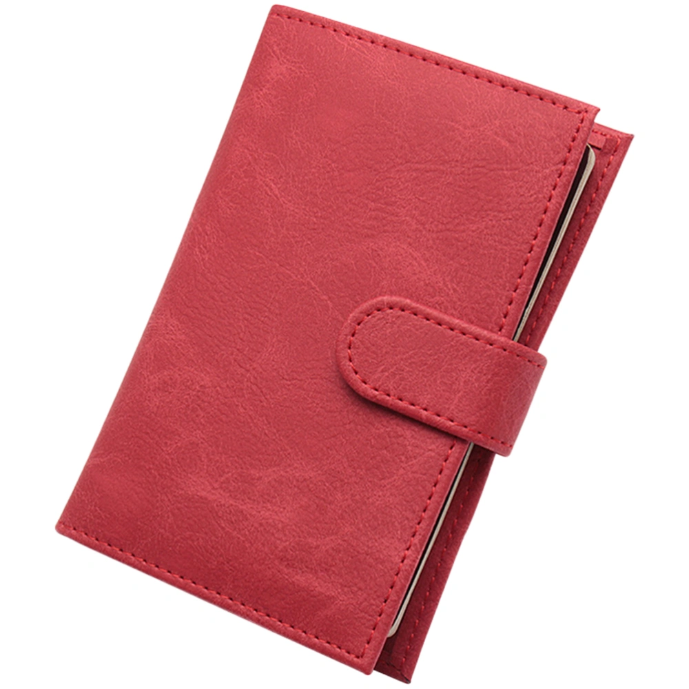 Multipurpose PU Leather Travel Passport Cover Passport Holder Ticket Storage Holder