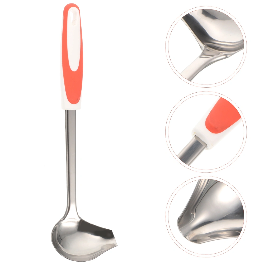 Stainless Steel Sauce Ladle With Pouring Spout Small Sauce Spoon Kitchen Accessory