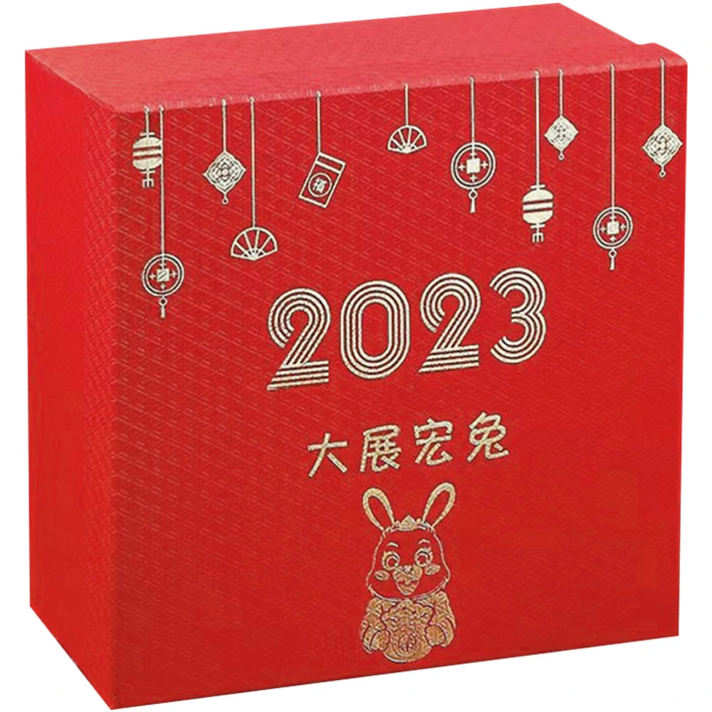 Chinese New Year Gift Box Party Treat Box Chinese Lunar New Year Storage Box