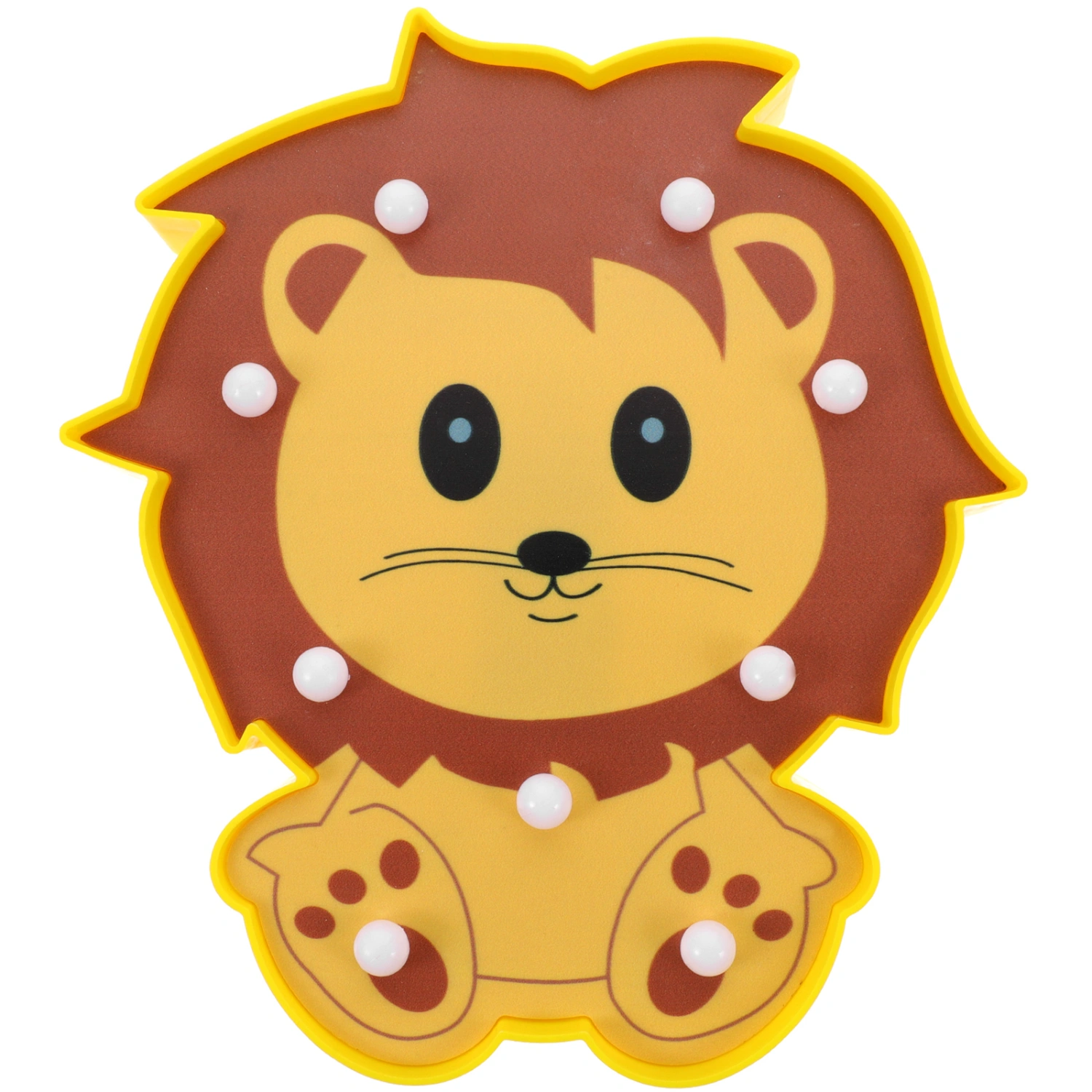 LED Desk Lamp Cartoon Lion Light Decoration Kids Bedroom Table Atmosphere Lamp
