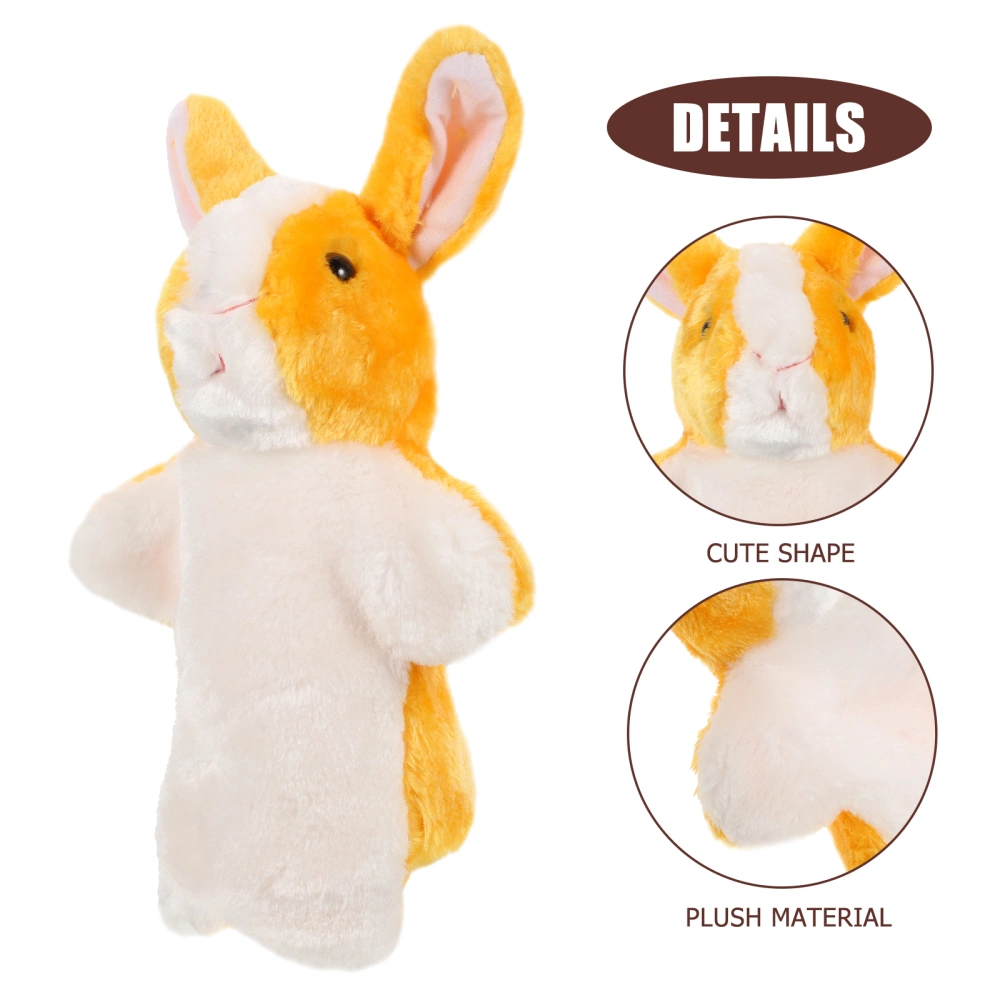 Hand Puppet Adorable Rabbit Shape Educational Hand Puppet Fun Animal Plaything