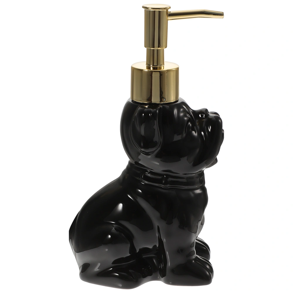 Ceramic Soap Dispenser Bathroom Soap Dispenser Bottle Dog Style Lotion Bottle