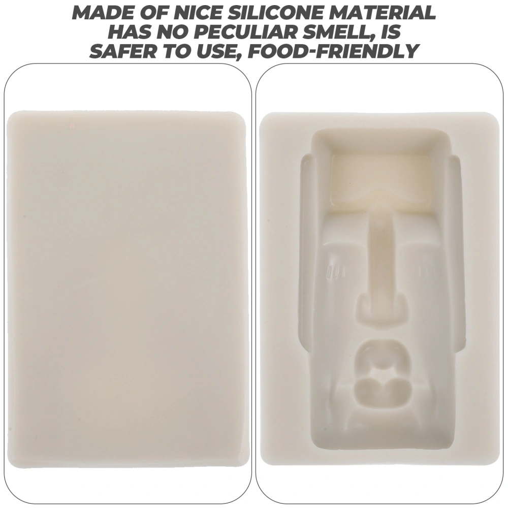 Island Moai Stone Chocolate Candy Mould Household Biscuit Mold Silicone Baking Mold