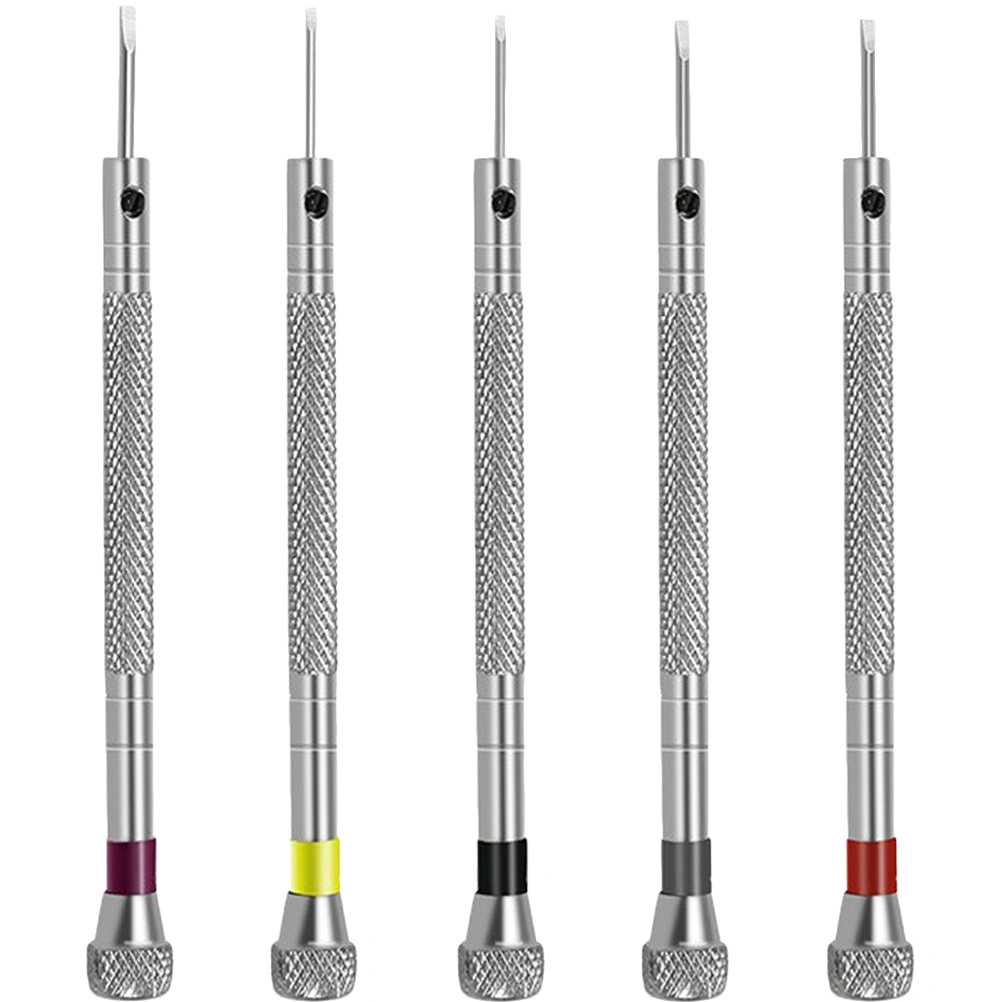 5pcs Precise Screwdrivers Watch Repair Tools Jewelry Screwdrivers Tools for Watchmaker
