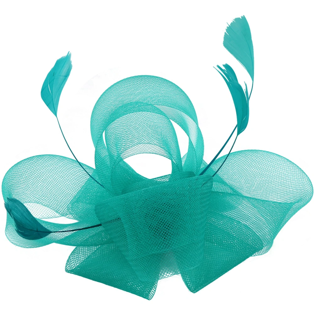 1 Set Tea Party Fascinator Hat Headband Fascinator Hat Clip Tea Party Hair Accessory