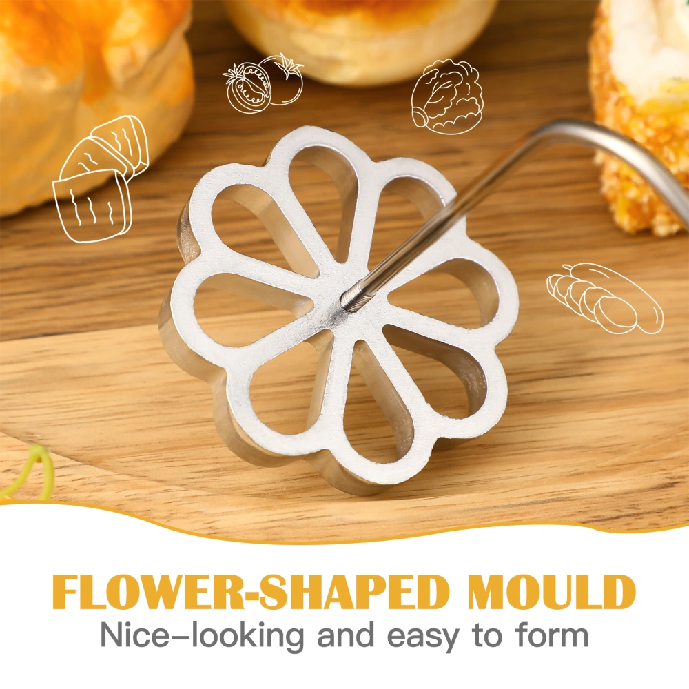 Household Fried Snack Mold with Handle Dessert Biscuit Baking Gadget Kitchen Tool Supply