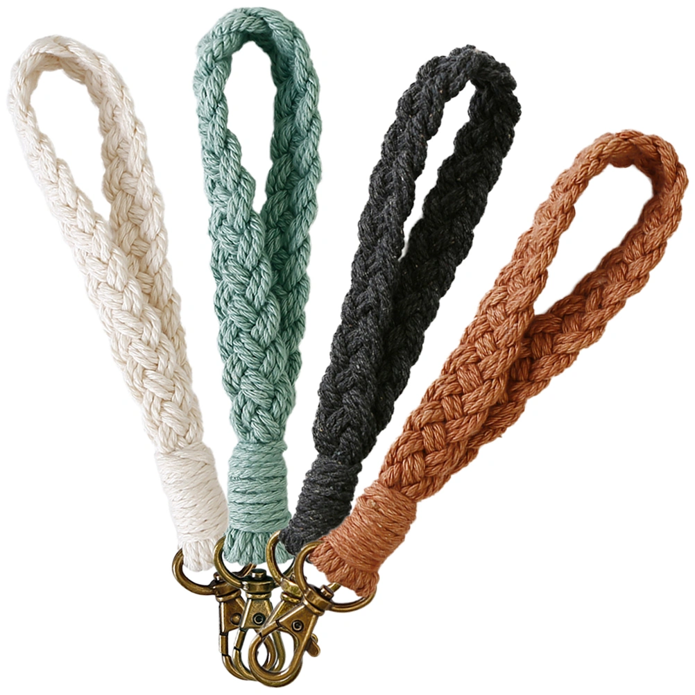 4pcs Wristlet Keychain Wrist Lanyard Keychain Lanyard Key Lanyard for Women