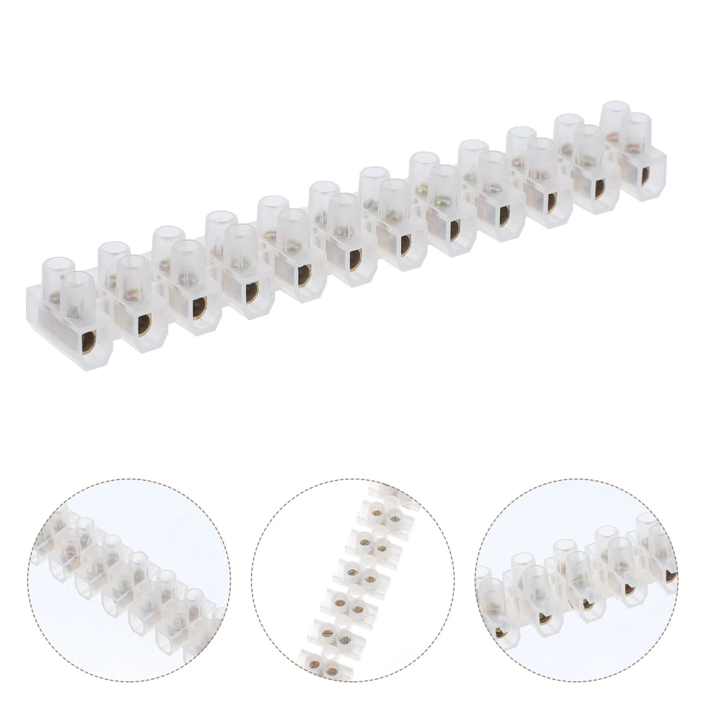 10pcs Screw Terminal Block 5A Wiring Terminal Connection 380V Cable Connector