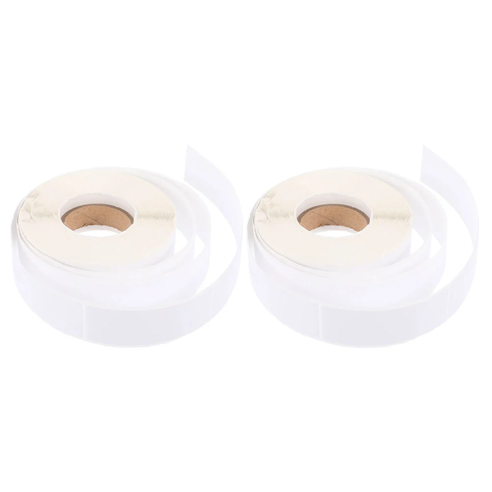 2 Rolls Blank Writable Sticker Food Date Marking Stickers Blank Date Marking Labels Kitchen Supplies