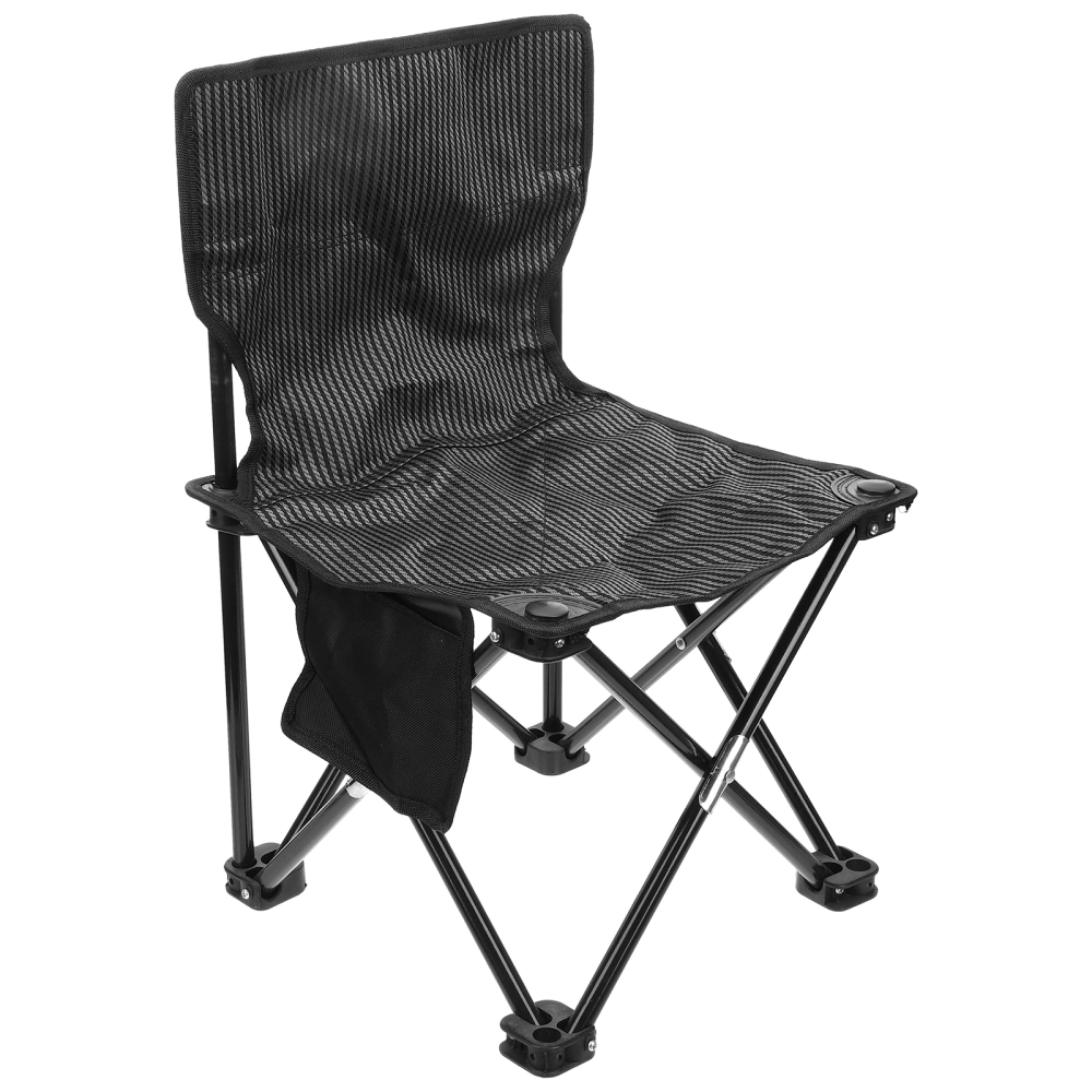 Portable Folding Camping Chair with Carry Bag Collapsible Oxford Cloth Chair