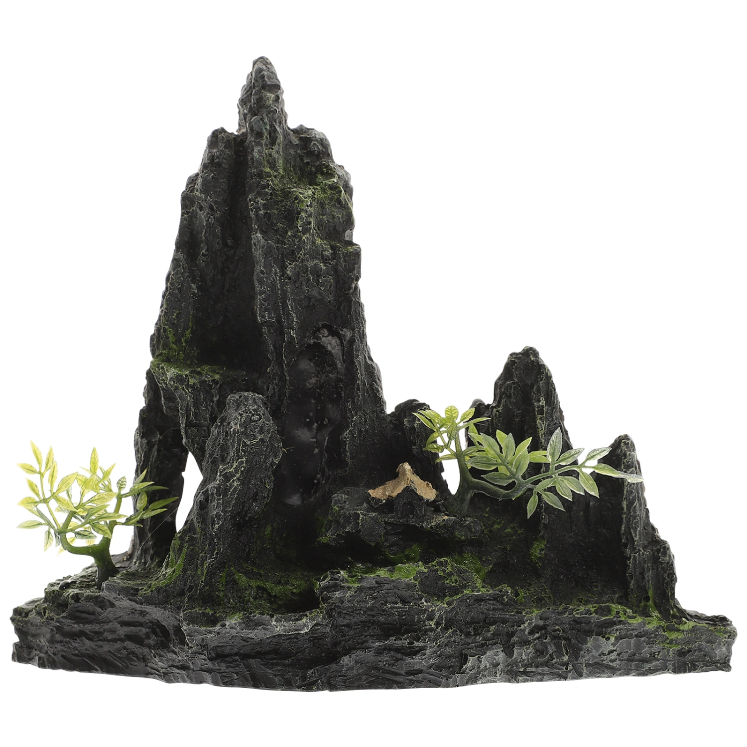Aquarium Fish Tank Rockery Decor Resin Rockery Ornament Vivid Aquarium Decoration