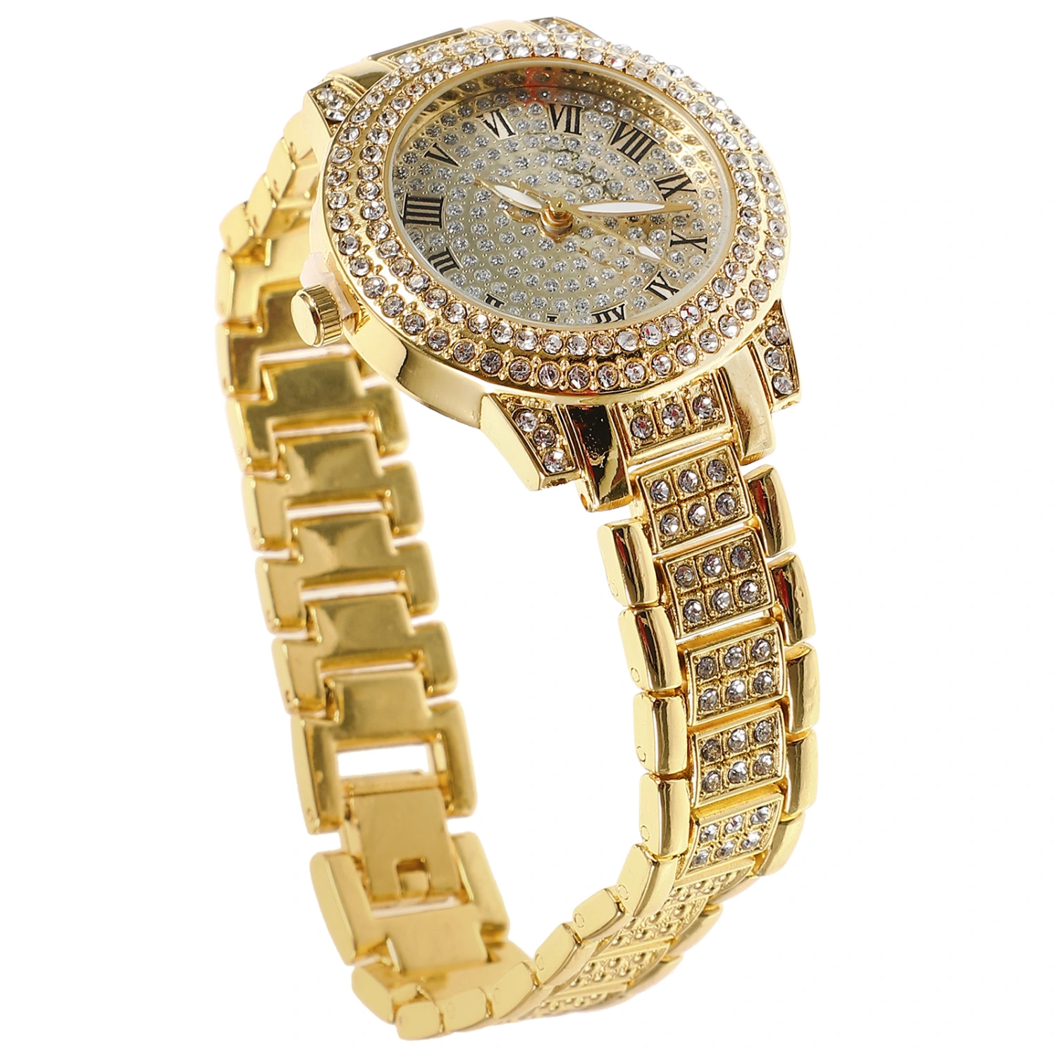 Delicate Watch Men Watch Diamonds Watch Wristband Portable Business Men Watch