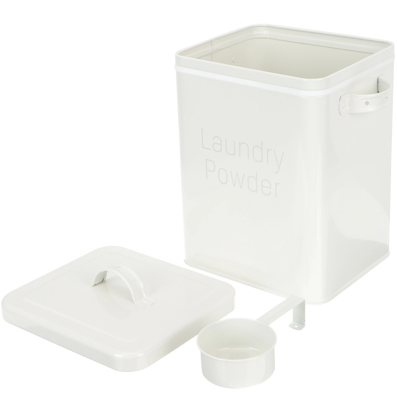 Laundry Detergent Box Laundry Soap Container Laundry Powder Storage Case with Scoop