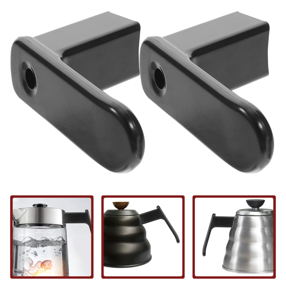 2Pcs Replacement Tea Kettle Handle Anti-scalding Water Kettle Handle Bakelite Tea Pot Handle