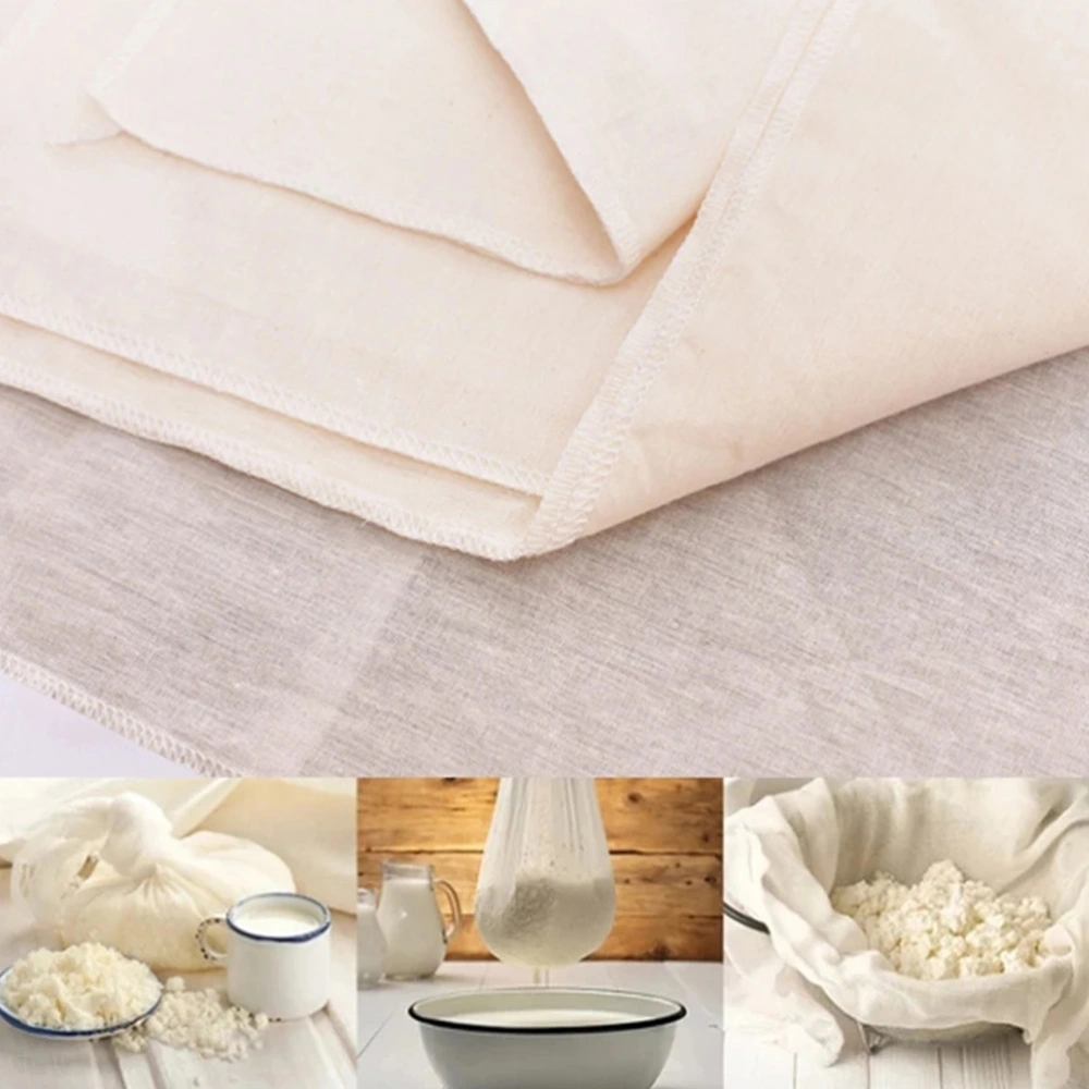 2Pcs Reusable Cheesecloth Multi-function Filter Cloths Kitchen Yogurt Cloths for Home