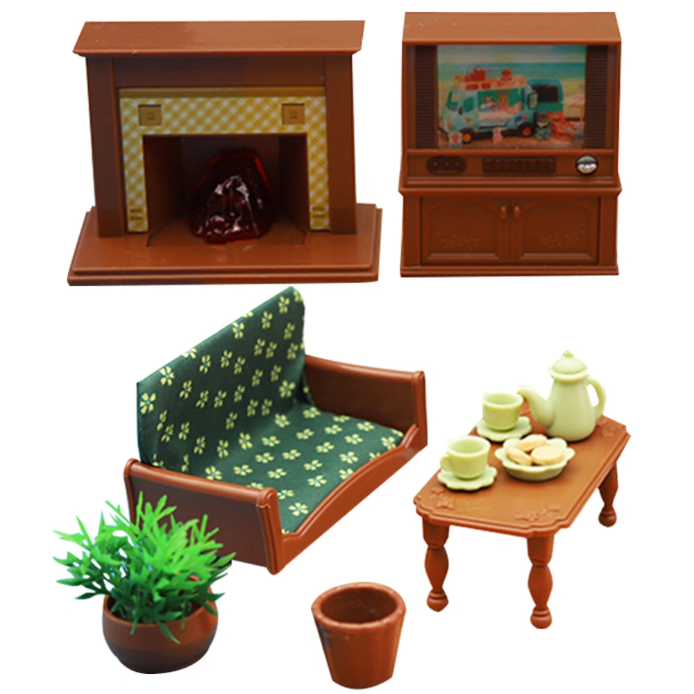 1 Set Mini House Furniture Mini House Decoration Children House Toy Mini House Decor