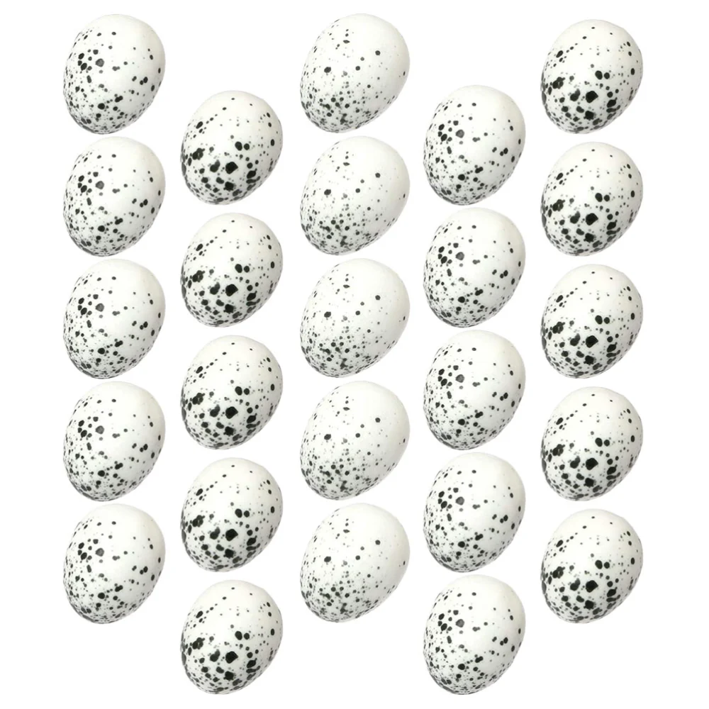 40pcs Artificial Bird Egg  Easter Egg Ornaments Easter Foam Bird Egg  Decoration Party Favor