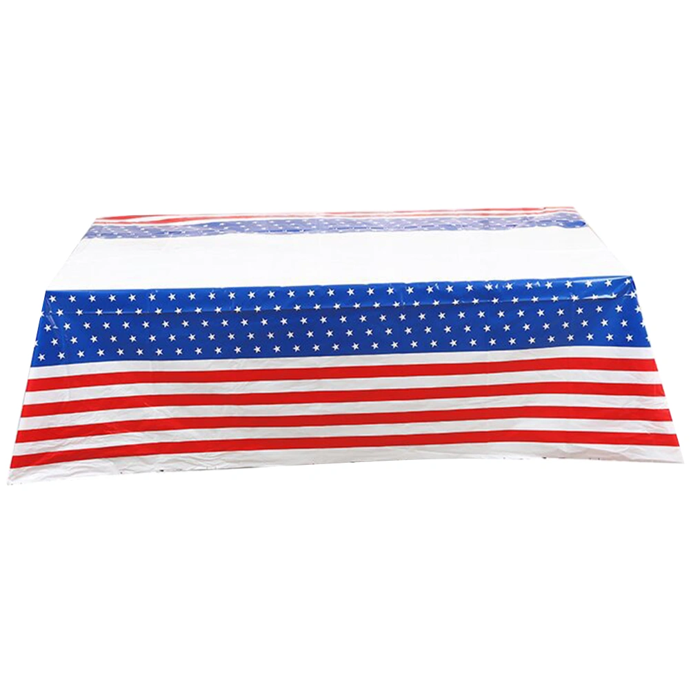 Disposable Tablecloth Independence Day Theme Decorative Table Cloth Table Runner