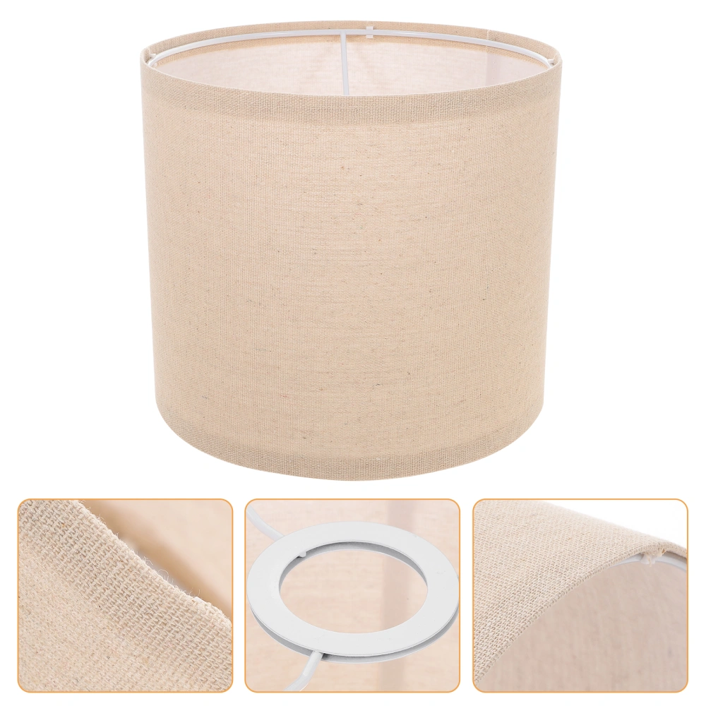 2pcs Lamp Shades Linen Lamp Cover Detachable Light Cover Table Lamp Shade for Home Hotel