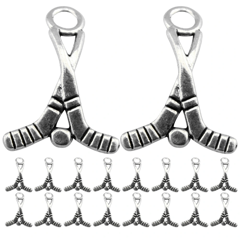 100pcs Vintage Alloy Pendants Jewelry Making Charms Jewelry Material Jewelry Charms