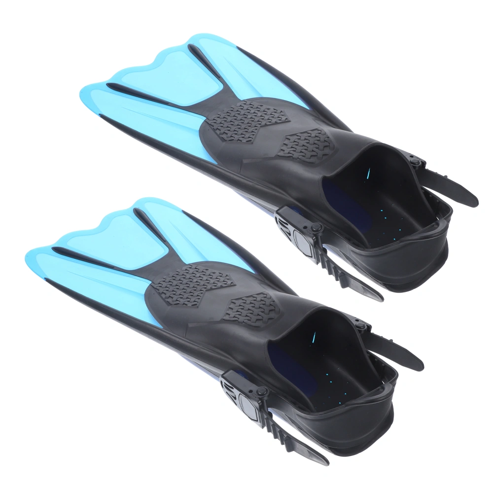 2pcs Snorkeling Fins Diving Swimming Training Flippers Snorkeling Fins Flippers