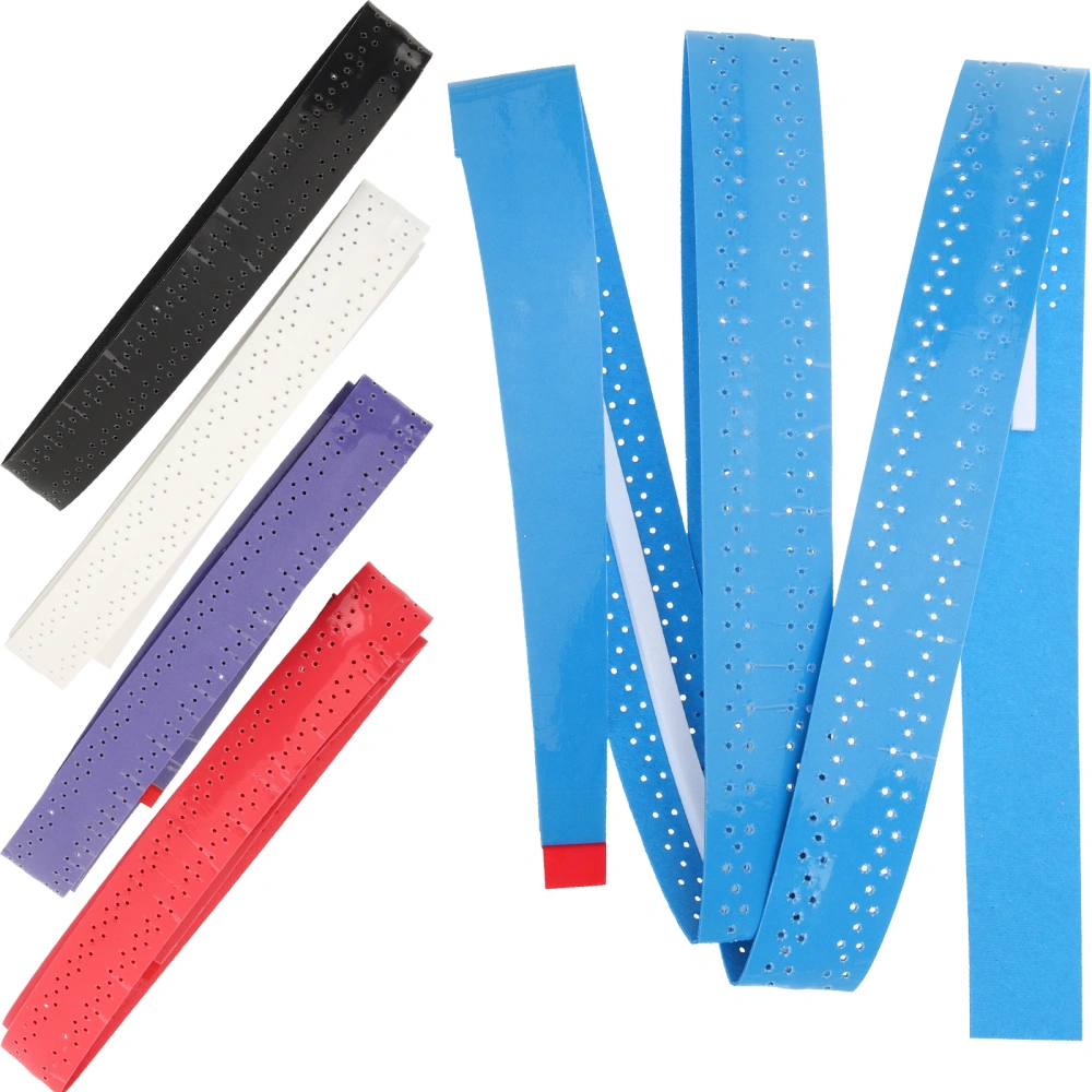 5PCS Tennis Racket Grip Tapes Absorbent Tennis Grip Tapes Tennis Racket Sweatbands