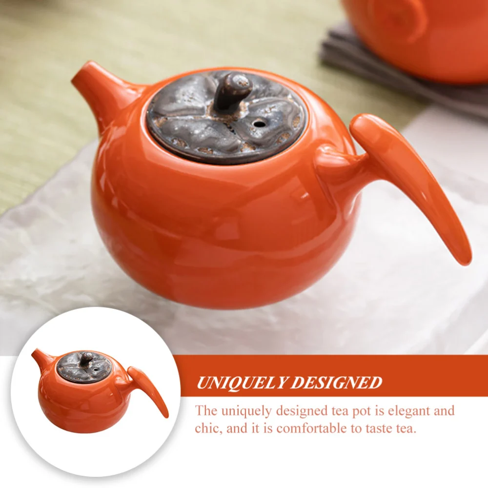 Fruit Shaped Teapot Ceramic Fruit Teakettle Household Ceramic Teapot Kitchen Tea Pot