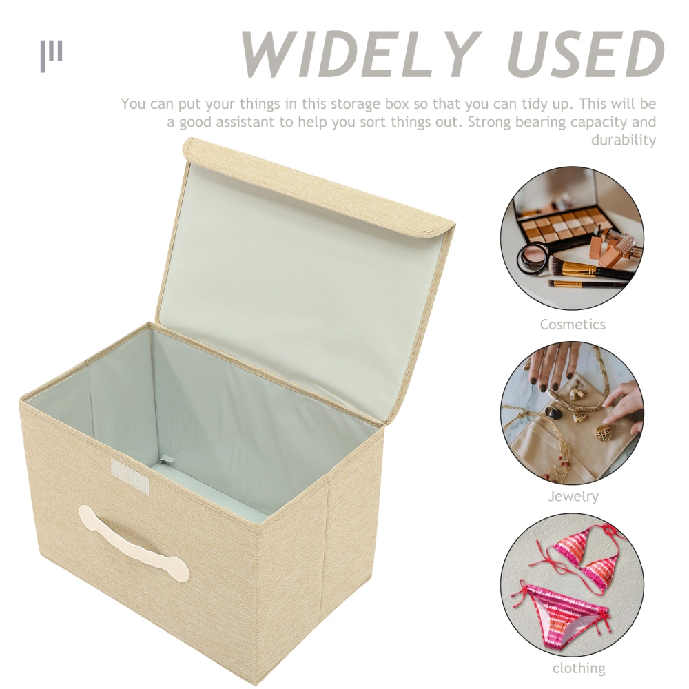 Fabric Storage Box Clothing Storage Box Toys Sorting Box Fabric Storage Box With Cover