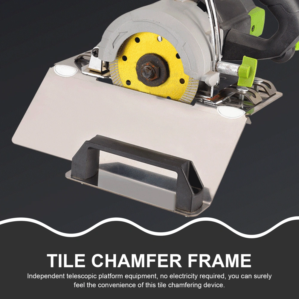 Tile Chamfer Frame 45 Degree Seat Miter Beveled Tile Chamfering Machine Tile Part