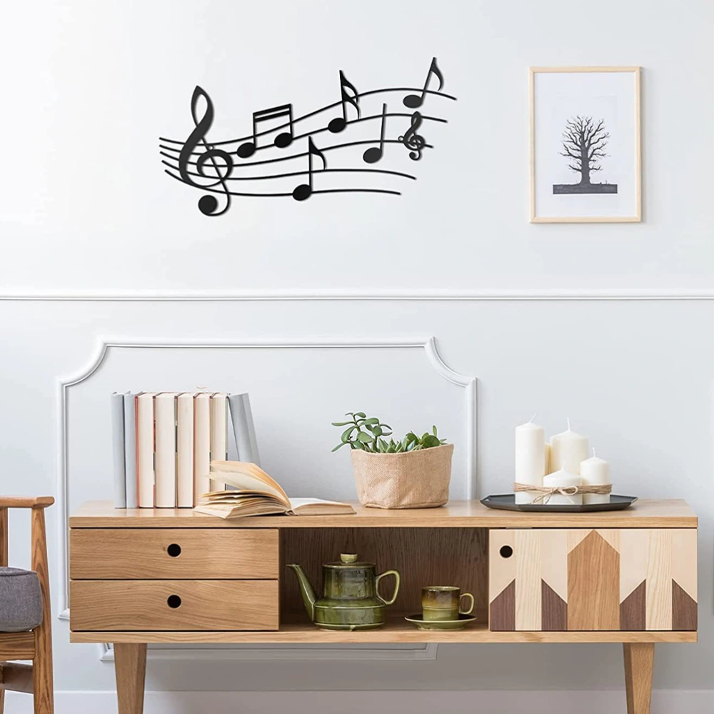 Music Note Wall Decor Wall Hanging Music Sign Musical Decoration for Home Studio Gallery Bar Party