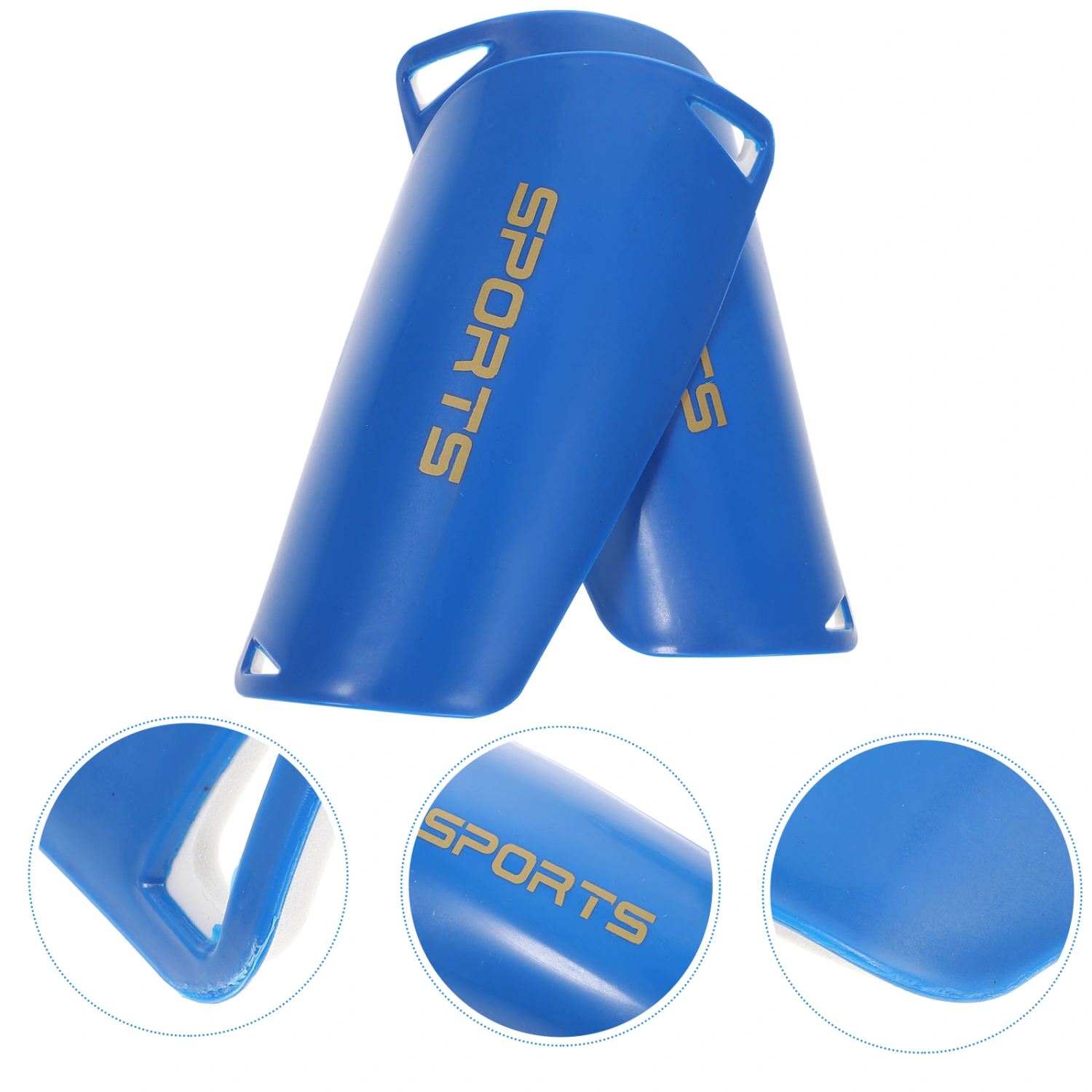 2 Pairs of Soccer Shin Guards Thin Shin Guard Adults Shin Protector Shin Guards for Soccer