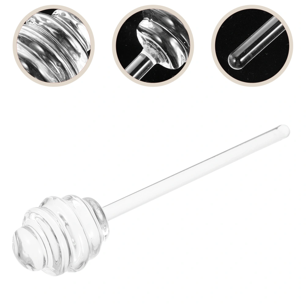 Household Honey Rod Convenient Fruits Jam Stirring Stick Transparent Honey Dipper Supplies