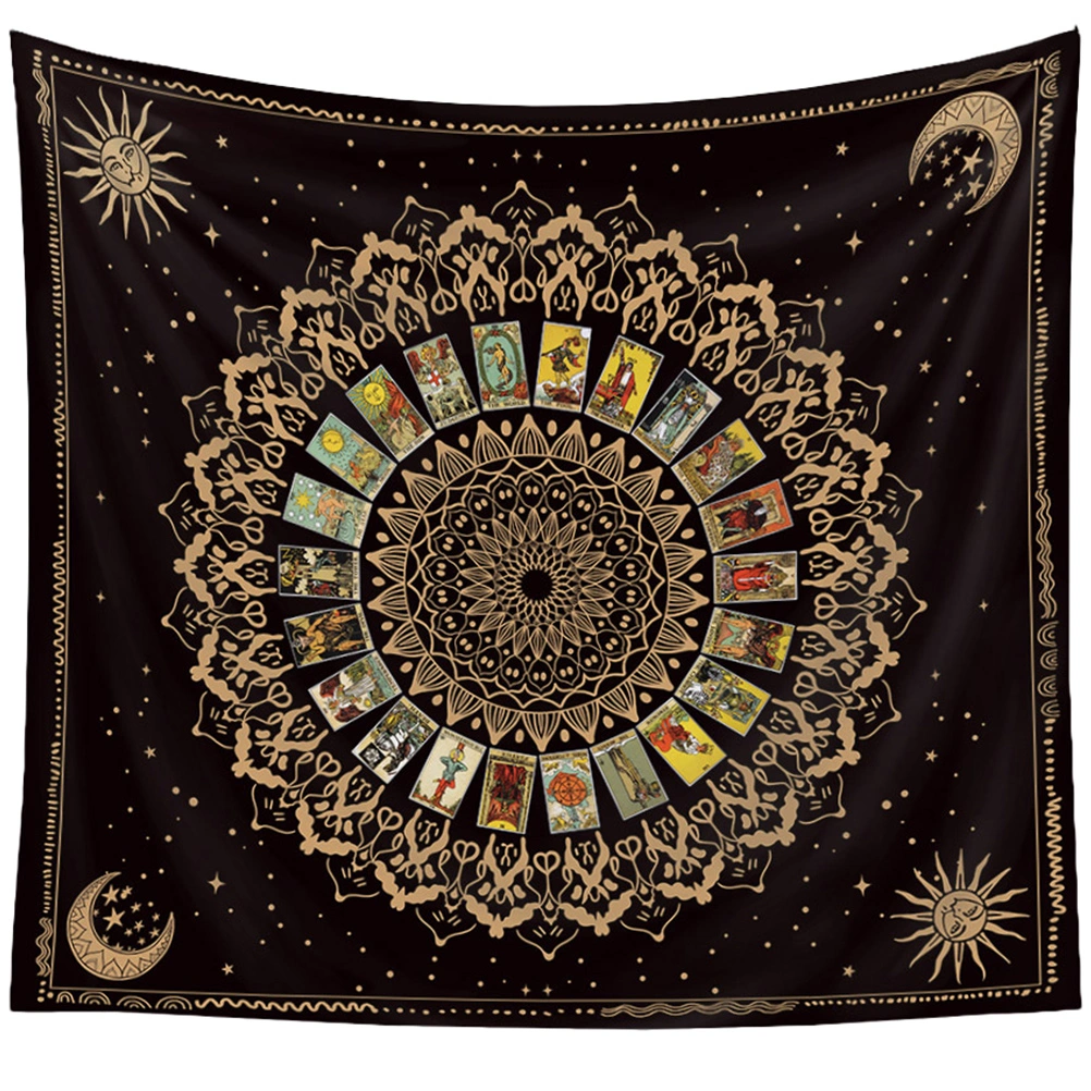 Decorative Indoors Tapestry Bohemian Style Background Wall Decor Polyester Tapestry Decor