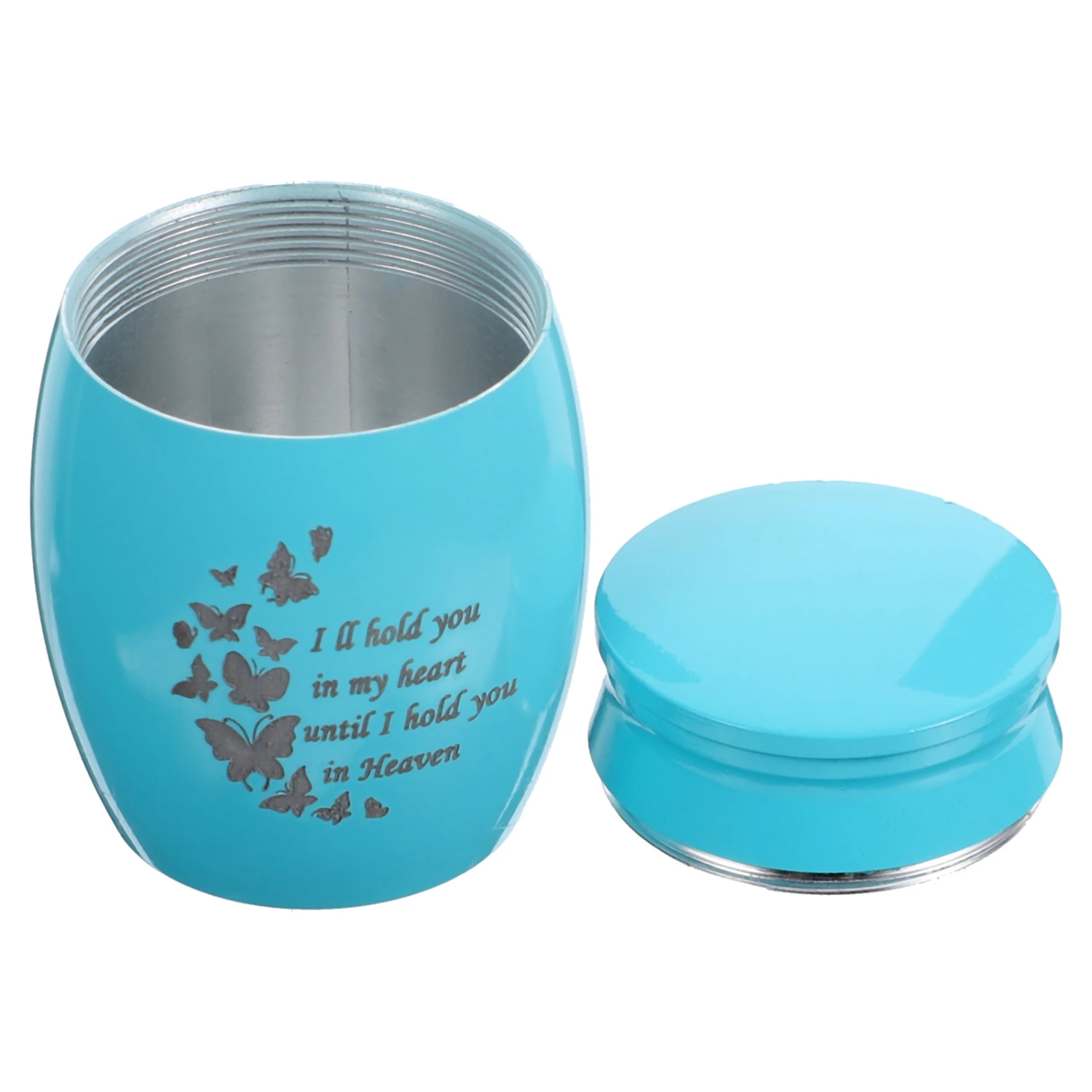 Stainless Steel Urn Sealed Ashes Storage Container Small Keepsake Urn for Ashes