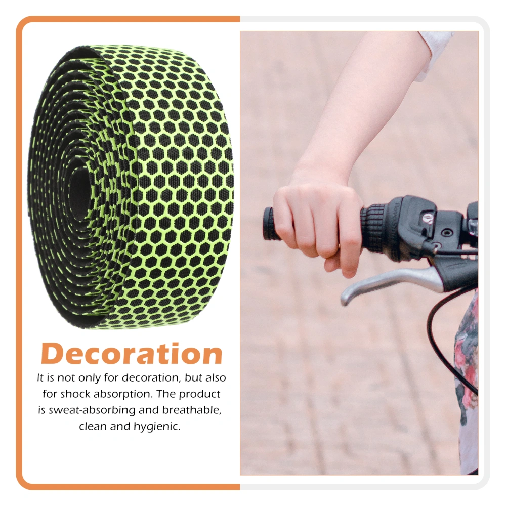 1 Set of Bike Grips Cover Road Bike Handlebar Tape Protective Handle Wrap Handle Belt for Cycling