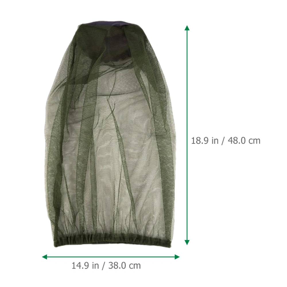 5Pcs Convenient Fishing Hat Multi-function Beekeeper Hat Portable Bug Net Hat Fishing Supply