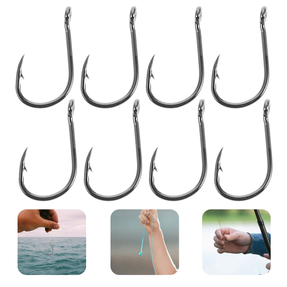 200pcs Fishing Hook High Carbon Steel Barbed Fish Small Fishing Hook Supply