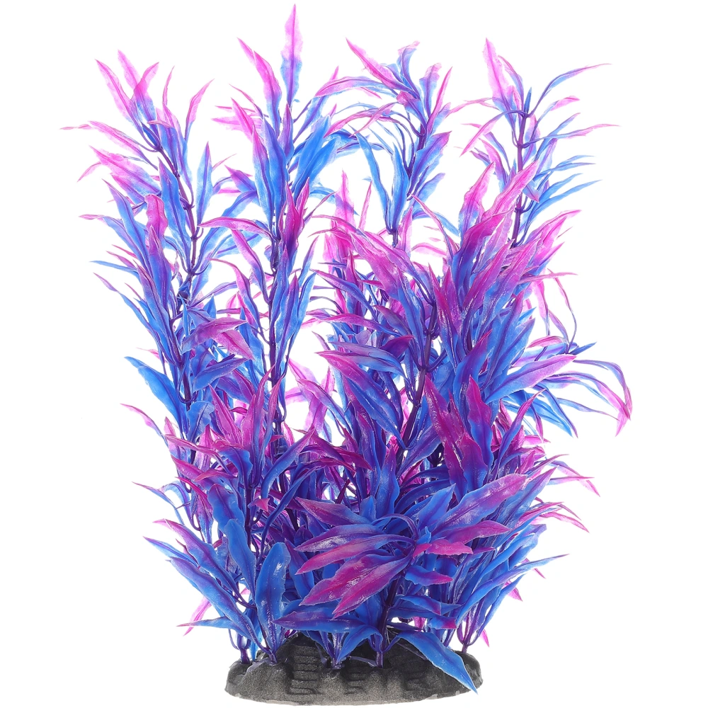 Aquatic Plant Decor Fish Tank Fake Grass Fish Tank Plant Aquarium Plant Decoration for Landscape