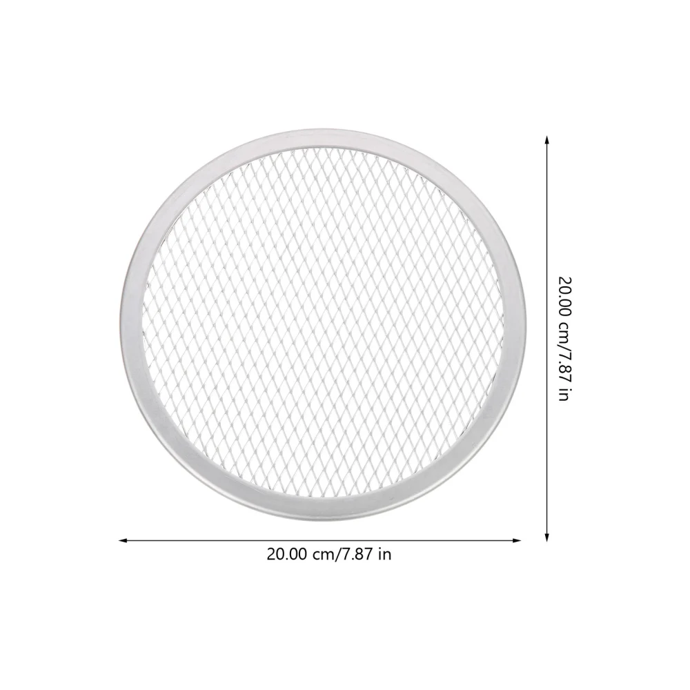 Mesh Pizza Tray Convenient Pizza Plate Multifunctional Pizza Pan Home Baking Pan Pizza Tray