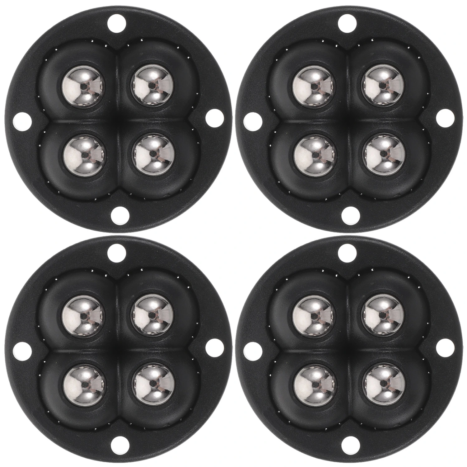4pcs Caster Wheel Stick On Caster Self Adhesive Caster Wheel Storage Case Caster