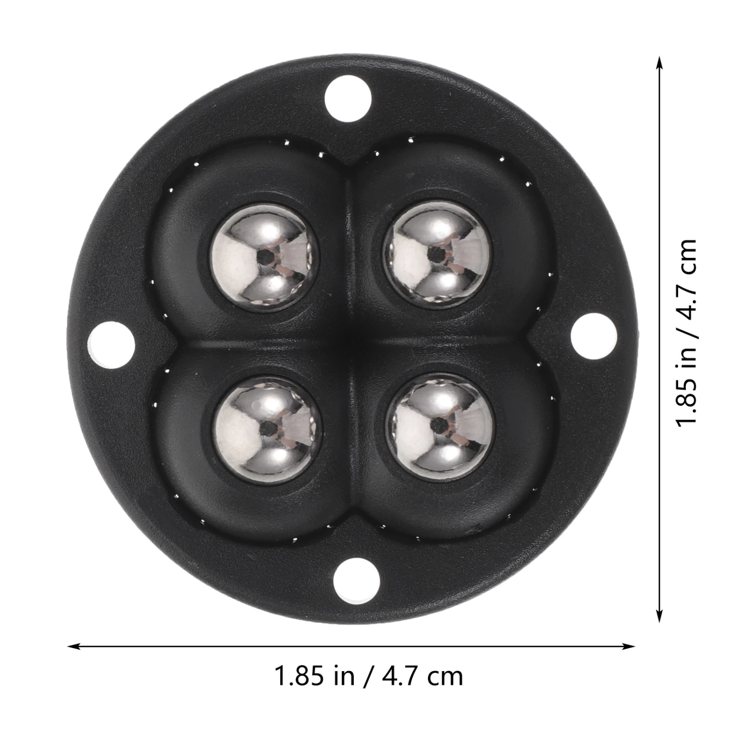 4pcs Caster Wheel Stick On Caster Self Adhesive Caster Wheel Storage Case Caster