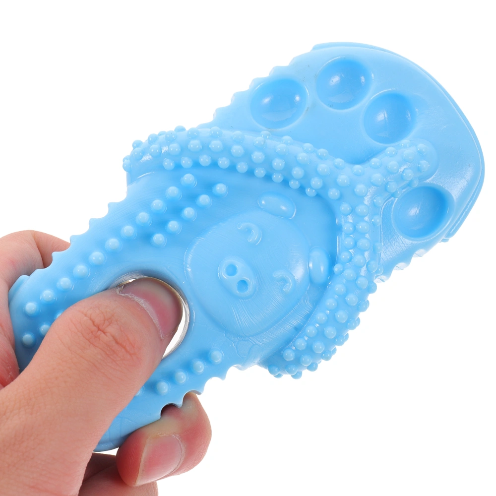 Portable Puppy Molar Plaything Dental Protection Toy Slipper Shaped Chewing Toy Pet Supply