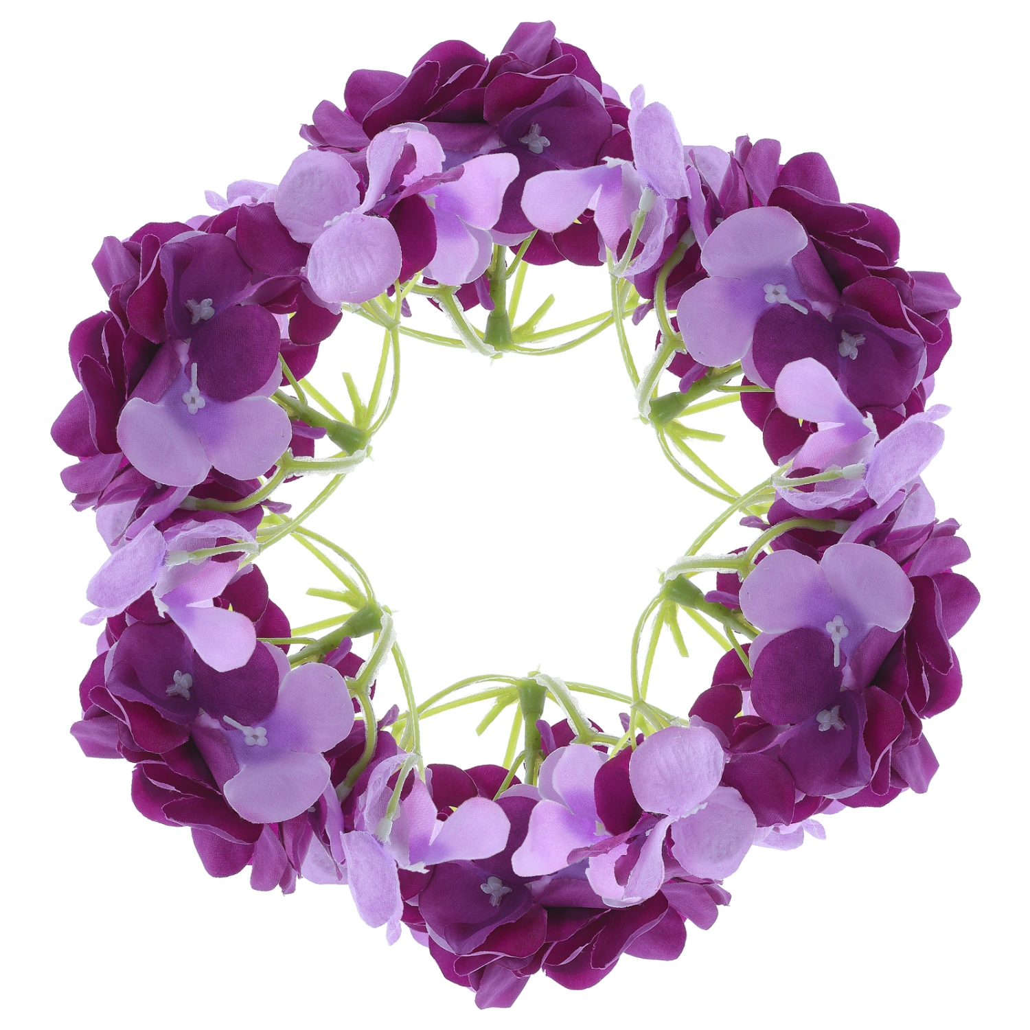 6pcs Artificial Hydrangea Flowers Silk Hydrangea Flowers Artificial Flowers Heads
