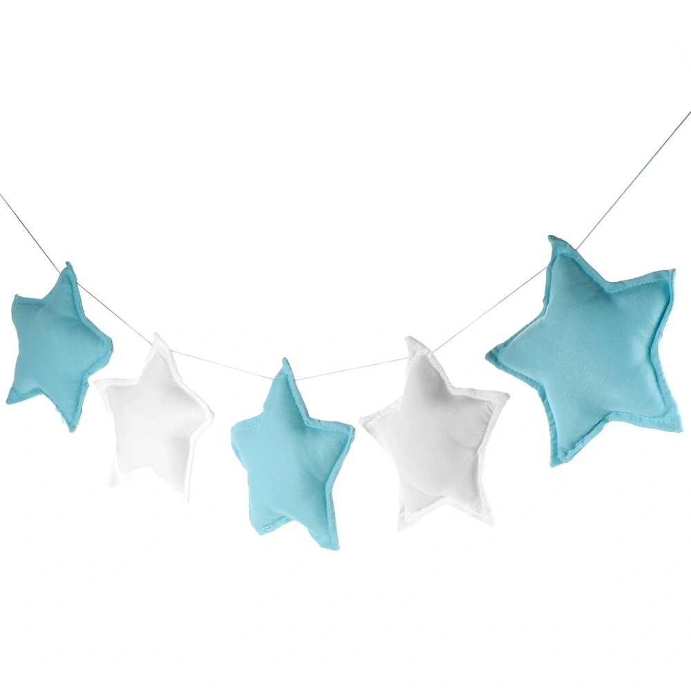 Star Pendant Star Hanging Adorn Bed Hanging Decoration Star Shape Hanging Banner