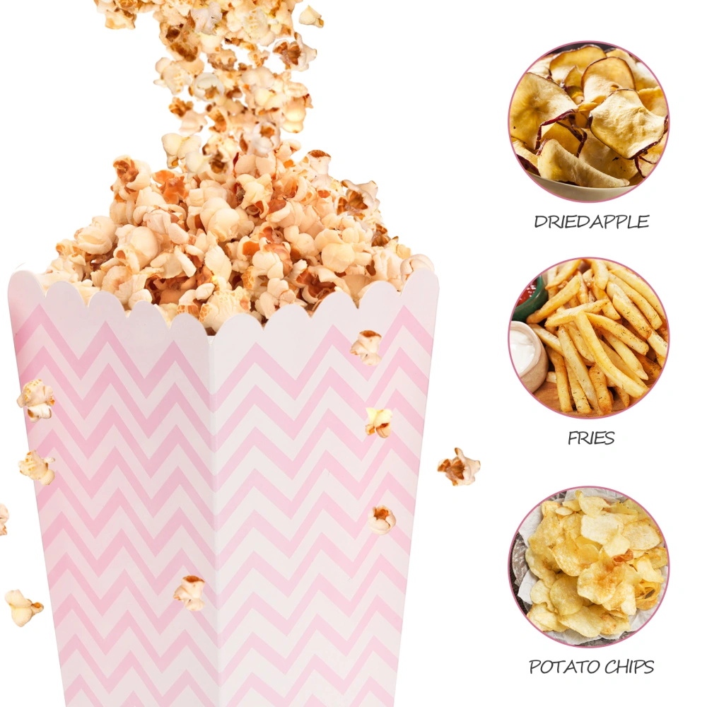 36pcs Popcorn Boxes Small Paper Popcorn Containers Movie Night Party Popcorn Bowl