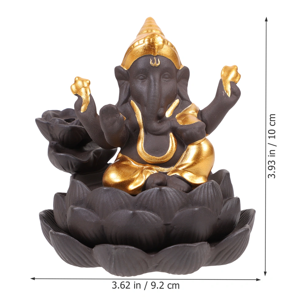 Incense Burner Censer Holder India Ganesha Censer Incense Burner Gift Decor