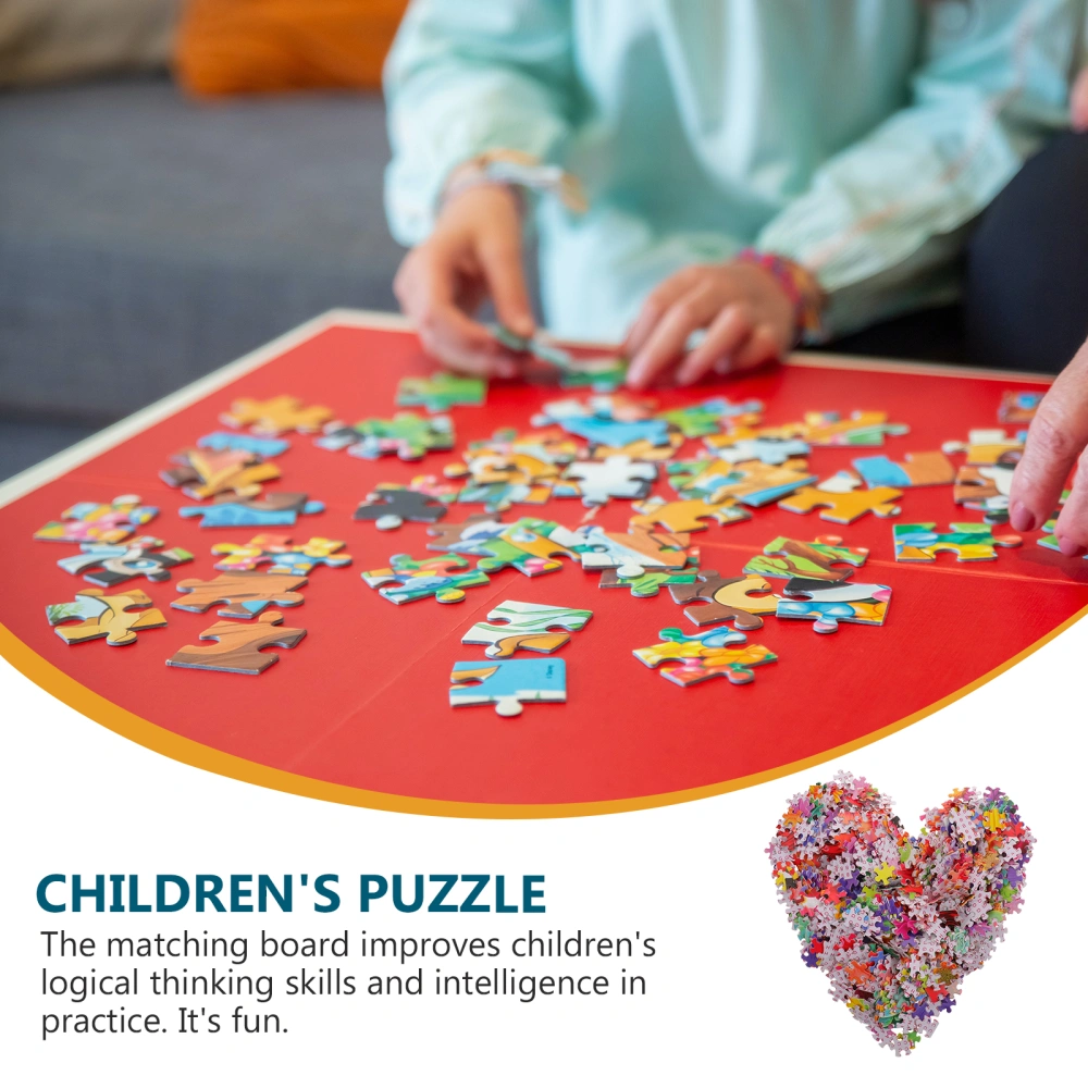 1 Set of Adult Puzzle Jigsaw Kids Puzzle Toys Matching Jigsaw Cognition Puzzle Jigsaw