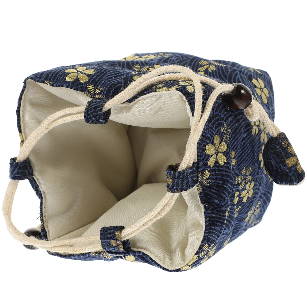 Decorative Teacup Pouch Travel Tea Tool Carrying Bag Teaware Storage Bag Teacup Container