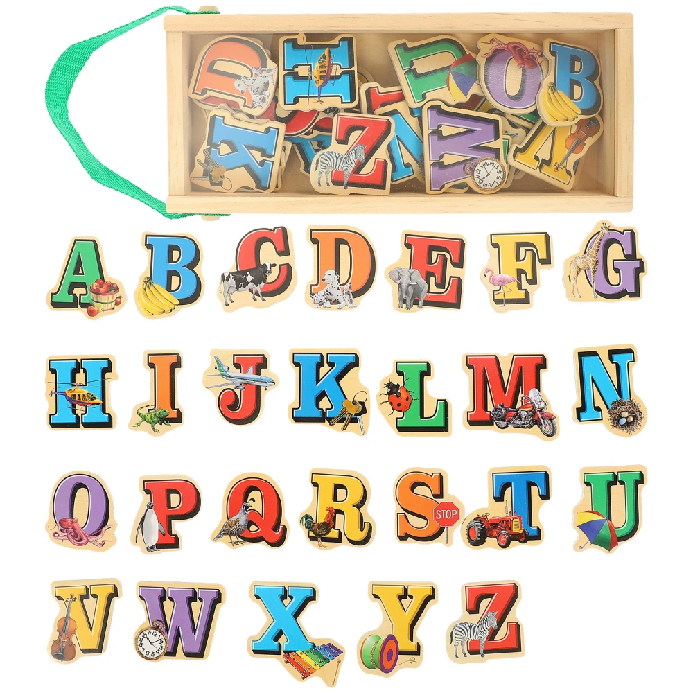 1 Box Refrigerator Magnets Alphabet Fridge Magnets Toddler Learning Developmental Toys