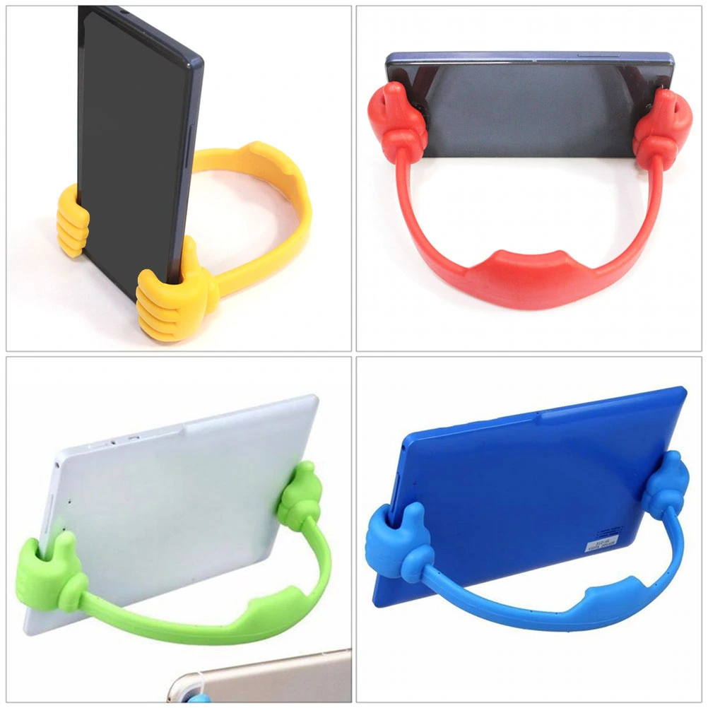 6pcs Thumbs Phone Stands Desktop Mobile Phones Stand Adjustable Phones Holders